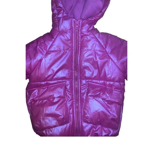 Bearpaw Metallic Puffer Coat - Picture 2 of 6